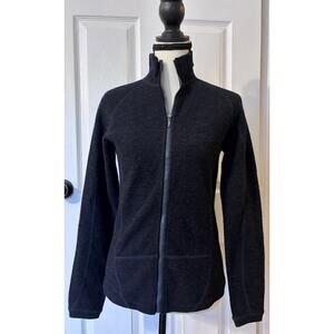 Ibex Merino Wool Zip Up Jacket Lightweight Women’s XS Outdoors Warm Base Layer